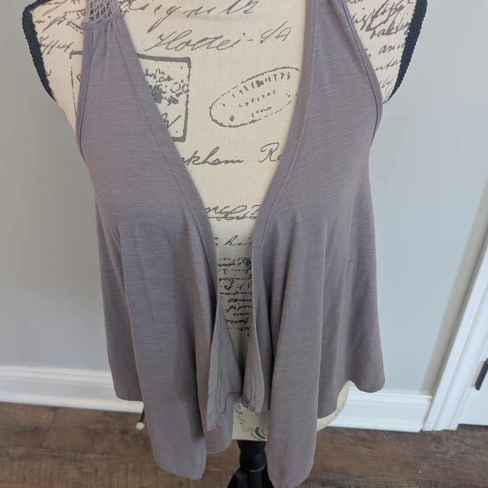 Elegant Gray Women's Top
